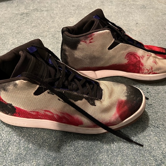 ADIDAS ORIGINALS Veritas Mid Progressive Print sz 11 - Picture 7 of 9